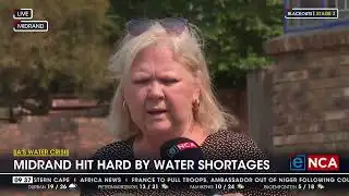 Midrand hardest hit by water shortages