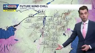 Midweek snow showers, Arctic blast arrives this weekend in Vermont (02-02-26)