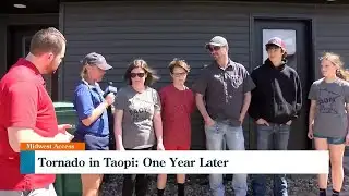 Midwest Access LIVE in Taopi 1 year after devastating tornado