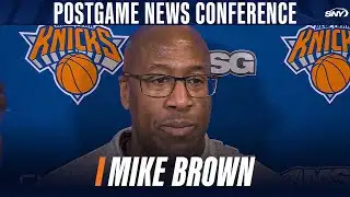 Mike Brown praises gutsy Knicks defensive effort in win over the 76ers