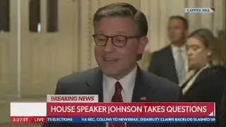 Mike Johnson Corrects The Pope On The Bible