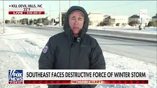 Mike Seidel Fox News Post Storm Kill Devil Hills, NC 2-2-2026