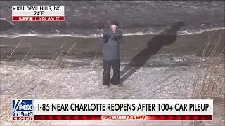 Mike Seidel Fox News Snowstorm Kill Devil Hills, NC 2-1-2026