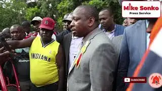 Mike Sonko never misses a chance to support our small-scale traders.