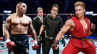 Mike Tyson vs. Female Fighter (EA Sports UFC 4)