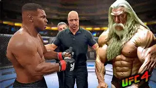 Mike Tyson vs. Gladiator Gandalf (EA sports UFC 4)