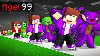 Mikey and JJ : DARK Life Cycle Evolution in Minecraft (Maizen)