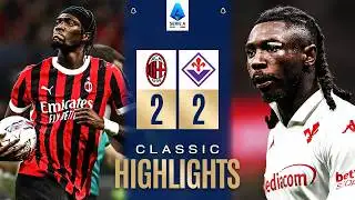 MILAN- FIORENTINA 2-2 | CLASSIC HIGHLIGHTS SERIE A 2024/25