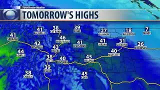 Mild and breezy before more snow