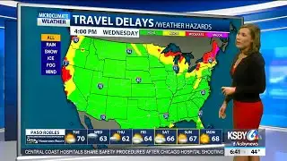 Mild and clear conditions Tuesday before rain gets here