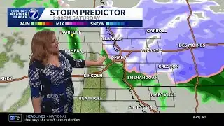 Mild, breezy Friday, weekend winter weather