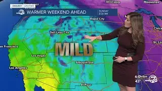 Mild, dry weekend across the Denver metro area