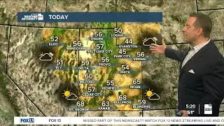 Mild start to the week! Monday, March 11