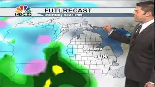 Mild weather through Christmas Eve Day