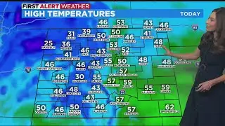 Mild weekend weather ahead of a storm midweek