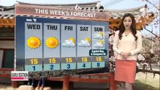 Milder conditions expected tomorrow with dry weather alert expanding   건조 특보 확대，