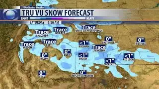 Milder Friday with snow possible Saturday