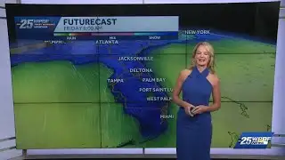 Milder today, another cold front tomorrow in South Florida