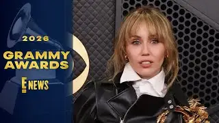 Miley Cyrus Has a Sharp Edge With Massive Brooch on Grammys Red Carpet | Grammys 2026