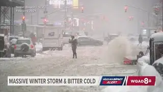 Millions prepare for potential historic storm