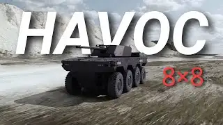 Milrem Robotics Unveils Cutting Edge HAVOC 8×8 Robotic Combat Vehicle
