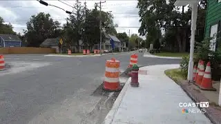 Milton construction continues on new sidewalks and handicapped accessible ramps