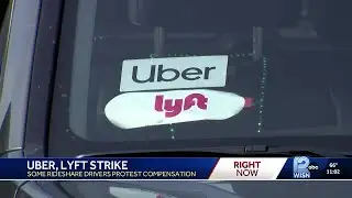 Milwaukee Uber, Lyft drivers strike over wages