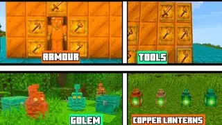 Minecraft 1.21.100.23 - COPPER GOLEM, COPPER CHESTS, ARMOR & TOOLS Added to Minecraft!