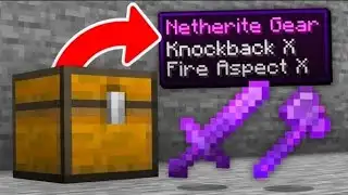 Minecraft But Chests Gives OP Items....