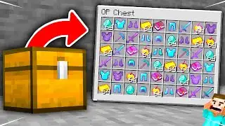 Minecraft, But Chests Gives OP Items...