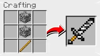 Minecraft, But Crafting Is Bedrock…