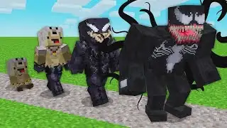 Minecraft, but I have VENOM Hearts!