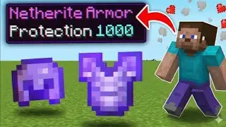 minecraft but taking damage gives op items