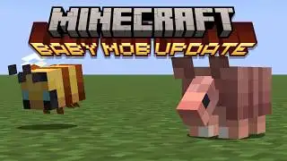 Minecraft Just Added EVEN MORE Baby Mobs…
