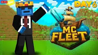 Minecraft LIVE 🔴 McFleet Server | Grinding to 1M Money
