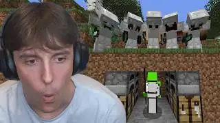 Minecraft Speedrunner VS 5 Hunters