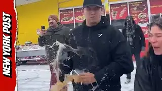 Minneapolis Crowd HARASSES Suspected ICE Agents