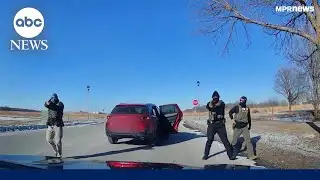 Minneapolis dashcam video shows arrest by DHS agents