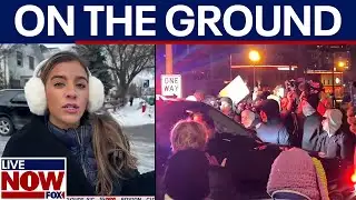 Minneapolis ICE protests: Demonstrators clash with ICE