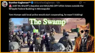 Minneapolis Leftists Riot vs ICE – Violent Leftists Arrested by Sheriffs