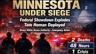 Minnesota CRISIS: Tom Homan Deployed as Federal Showdown EXPLODES