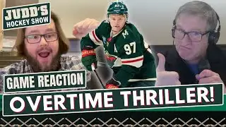 Minnesota Wild win overtime THRILLER against Montreal Canadiens!