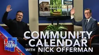 Minooka, Illinois Community Calendar with Nick Offerman