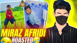MIRAZ AFRIDI ROASTED 😂||ROASTER FLAMEX 
