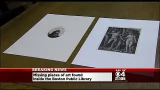 Missing Art Found At Boston Public Library