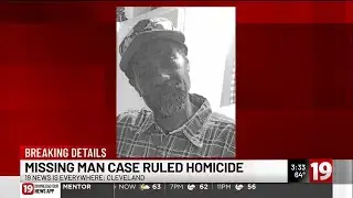 Missing Cleveland man found dead wrapped in a sheet