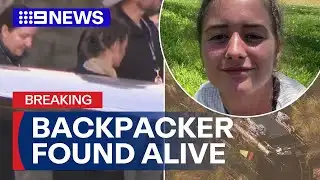 Missing German backpacker found alive in remote WA outback | 9 News Australia