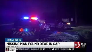 Missing Vermont man found dead in Hanover parking lot