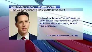 Missouri lawmakers react to government shutdown