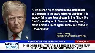 MISSOURI SENATE PASSES REDISTRICTING MAP THAT WOULD ADD GOP HOUSE SEAT